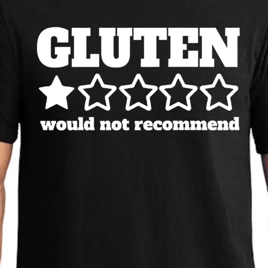 Gluten Would Not Recomd Celiac Disease Awareness Gluten Gift Pajama Set