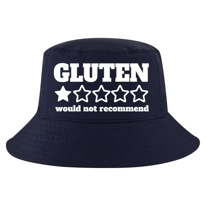 Gluten Would Not Recomd Celiac Disease Awareness Gluten Gift Cool Comfort Performance Bucket Hat