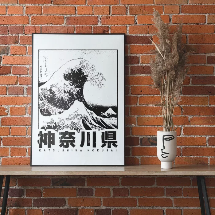 Great Wave Off Kanagawa Japan Aesthetic Japanese Art Poster