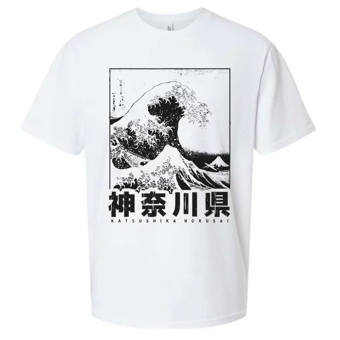 Great Wave Off Kanagawa Japan Aesthetic Japanese Art Sueded Cloud Jersey T-Shirt