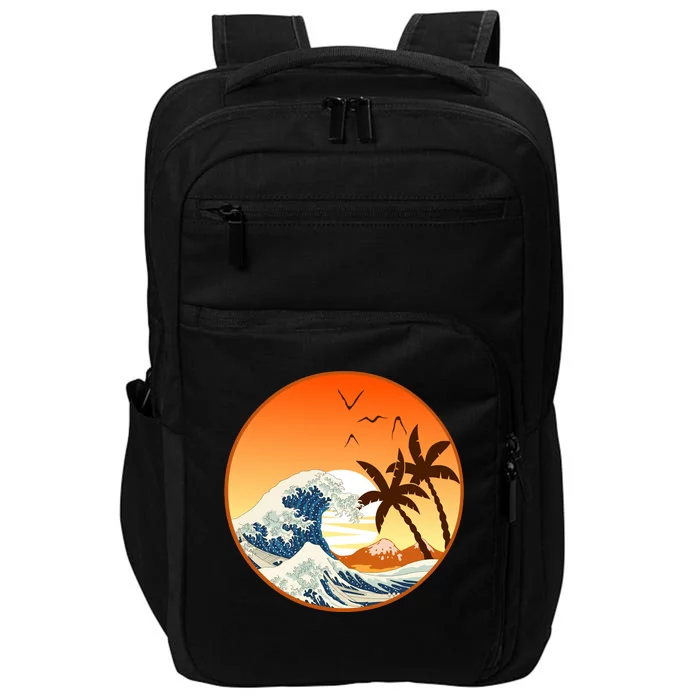 Great Wave Off Kanagawa Impact Tech Backpack