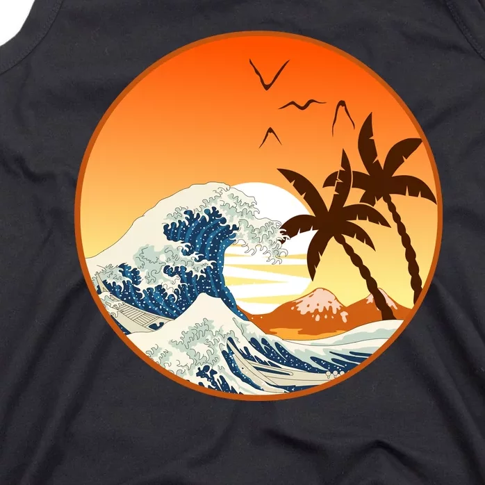 Great Wave Off Kanagawa Tank Top