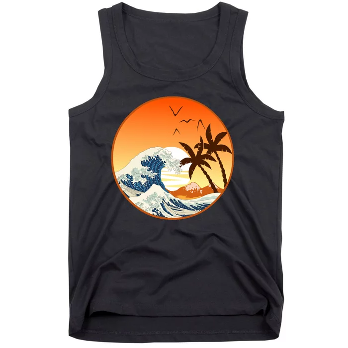 Great Wave Off Kanagawa Tank Top