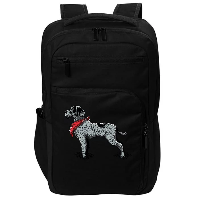 German Wirehaired Pointer Impact Tech Backpack