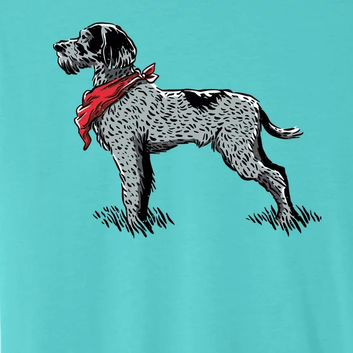 German Wirehaired Pointer ChromaSoft Performance T-Shirt