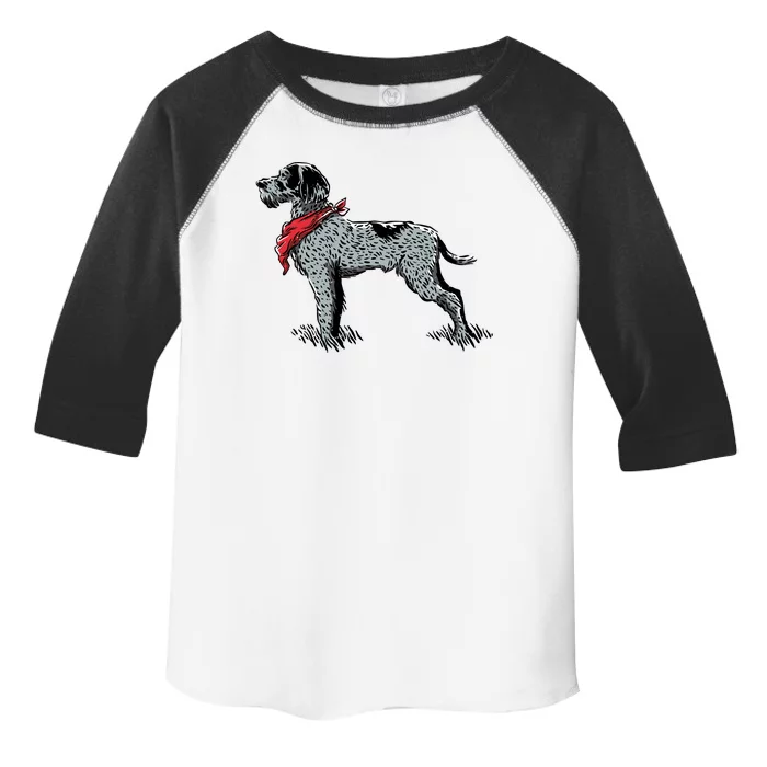 German Wirehaired Pointer Toddler Fine Jersey T-Shirt