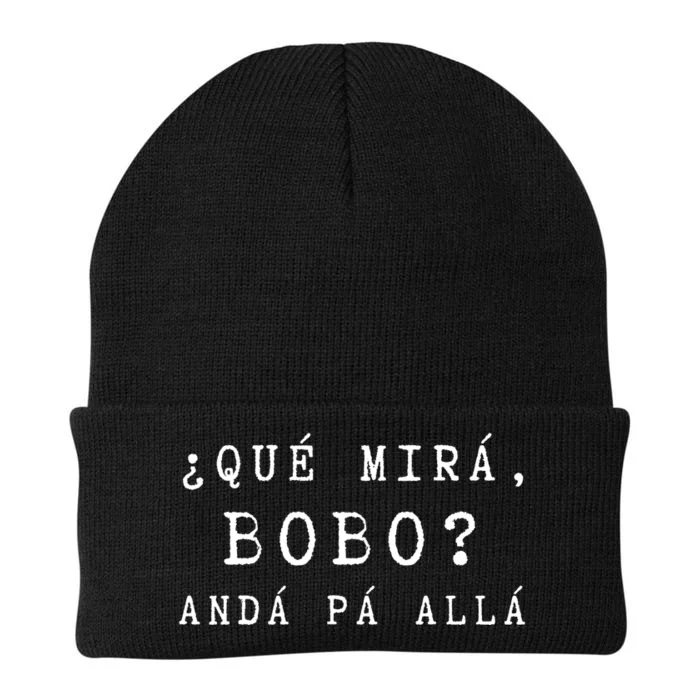 Gracioso Womens Qué Miras Bobo Qué Mira Bobo, Frío Knit Cap Winter Beanie