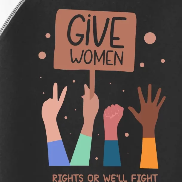 Give Women Rights Toddler Fine Jersey T-Shirt