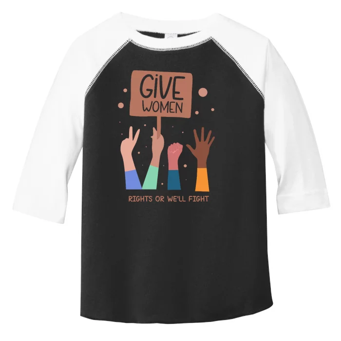 Give Women Rights Toddler Fine Jersey T-Shirt