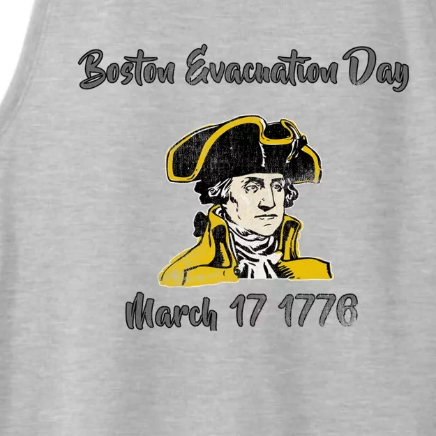 George Washington Revolutionary War Boston Evacauation Day Gift Ladies Tri-Blend Wicking Tank