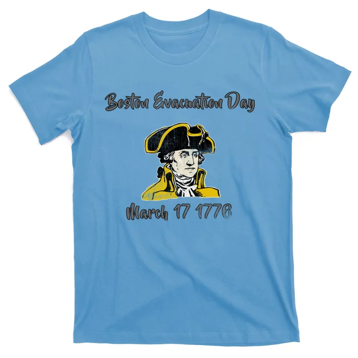 George Washington Revolutionary War Boston Evacauation Day Gift T-Shirt