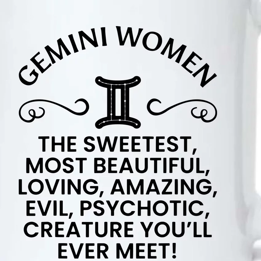 Gemini Women Sweetest Beautiful Funny Gemini Zodiac Signs Black Color Changing Mug