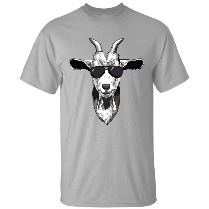 Goat With Sunglasses Tall T-Shirt