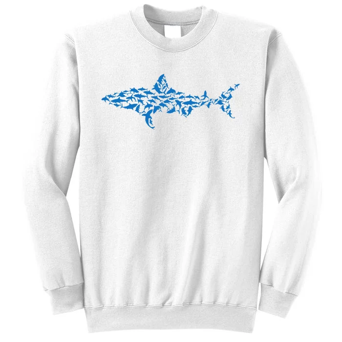 Great White Shark Sharks Silhouette Shark Fish White Shark Sweatshirt