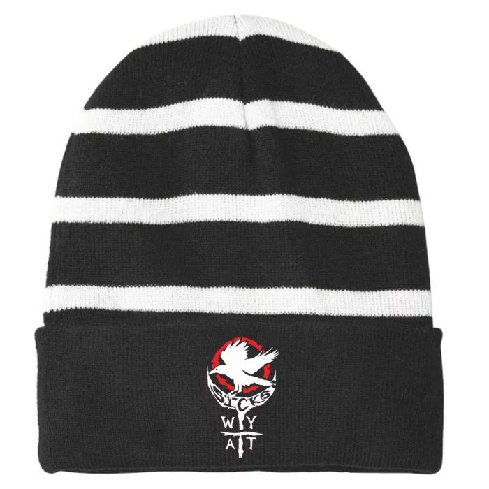 Gear Wyatt Sicks Striped Beanie with Solid Band