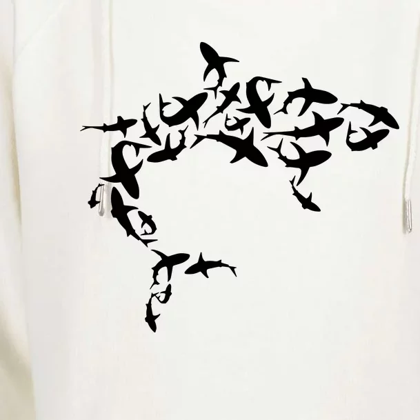 Great White Shark Lover Marine Biology Animal Science Womens Funnel Neck Pullover Hood