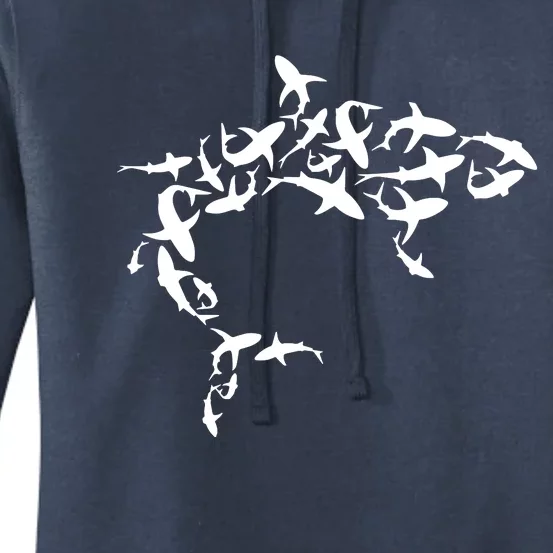 Great White Shark Lover Marine Biology Animal Science Women's Pullover Hoodie