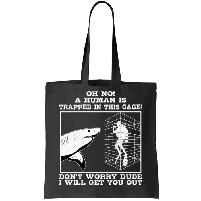 Great White Shark Ocean Biologists Largest Predator Fish Tote Bag