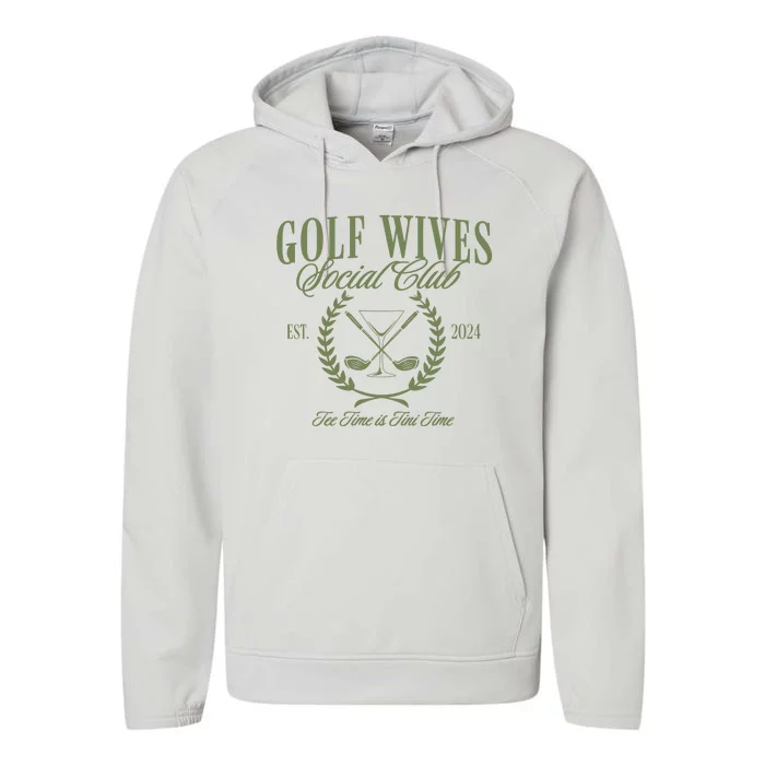 Golf Wives Social Club Performance Fleece Hoodie