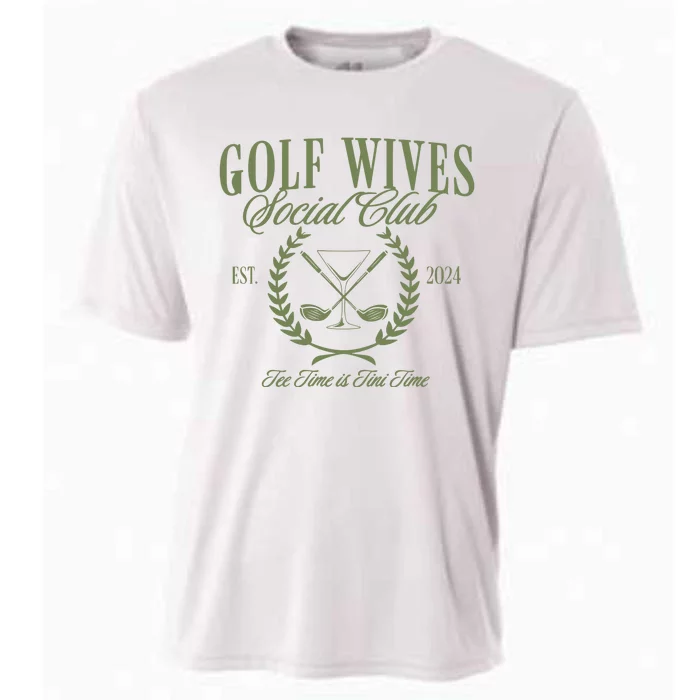 Golf Wives Social Club Cooling Performance Crew T-Shirt