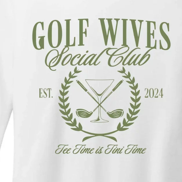 Golf Wives Social Club Womens CVC Long Sleeve Shirt