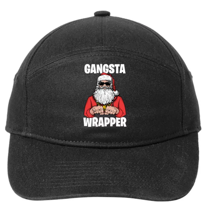 Gangsta Wrapper Sweatshirt 7-Panel Snapback Hat