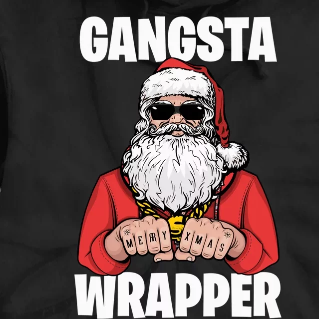 Gangsta Wrapper Sweatshirt Tie Dye Hoodie