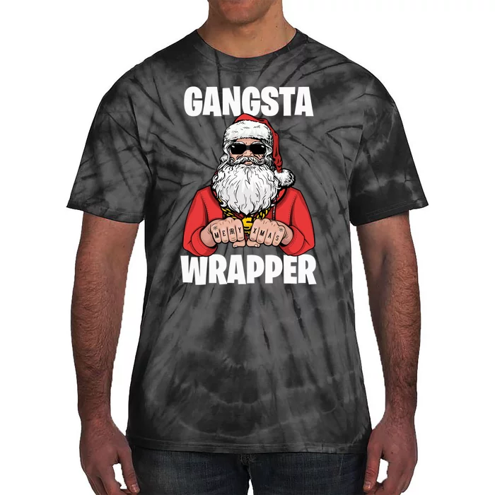 Gangsta Wrapper Sweatshirt Tie-Dye T-Shirt