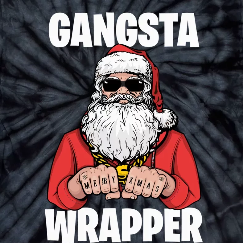 Gangsta Wrapper Sweatshirt Tie-Dye T-Shirt