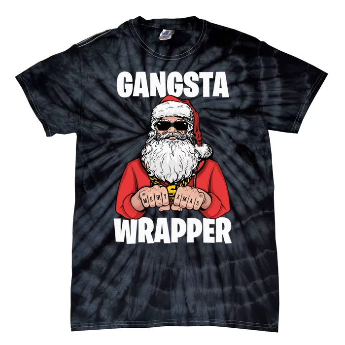 Gangsta Wrapper Sweatshirt Tie-Dye T-Shirt