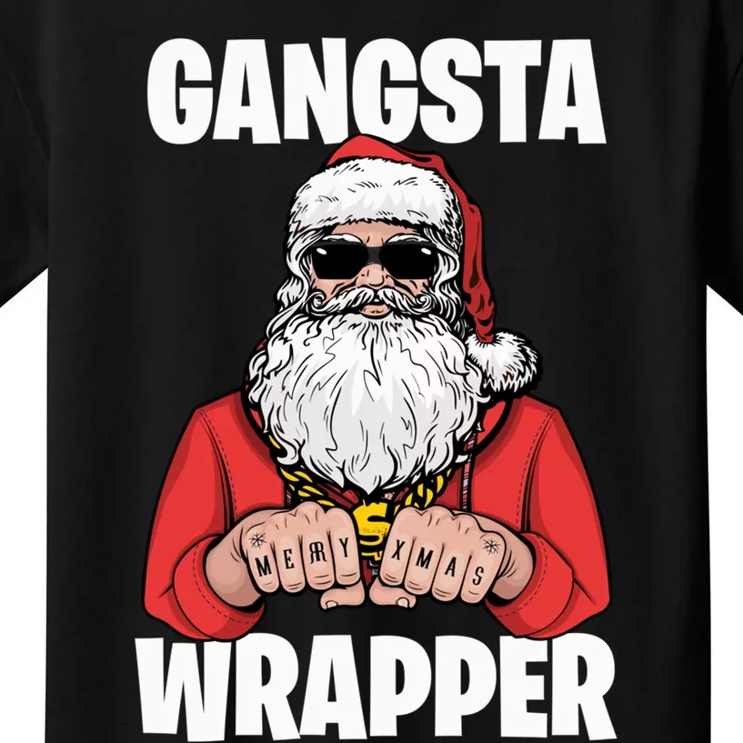 Gangsta Wrapper Sweatshirt Kids T-Shirt