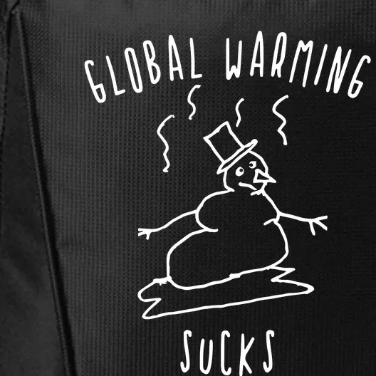 Global Warming Sucks City Backpack