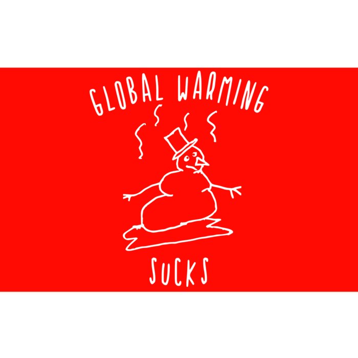 Global Warming Sucks Bumper Sticker