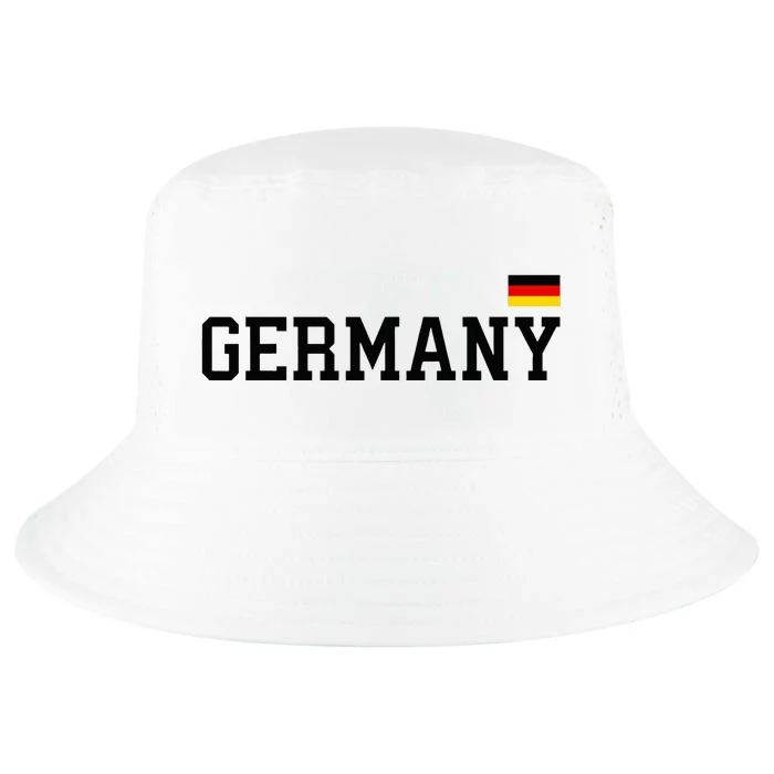 Germany Women Soccer Fan German Flag Cool Comfort Performance Bucket Hat