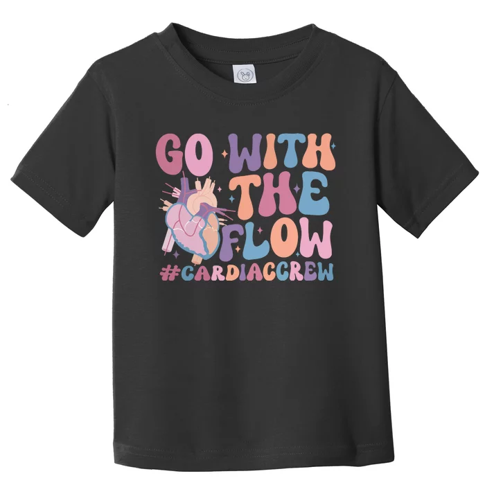 Go With The Flow Cardiac Crew Toddler T-Shirt