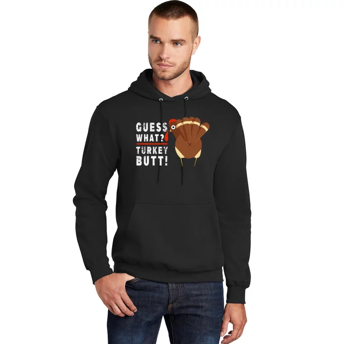 Guess What Turkey Pilgrim Thanksgiving Hoodie