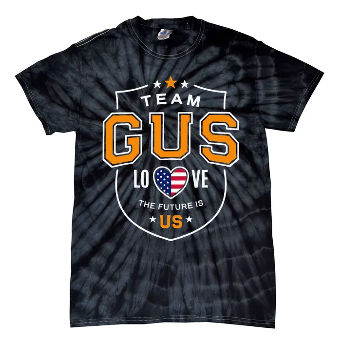 Gus Walz Team Gift Tie-Dye T-Shirt