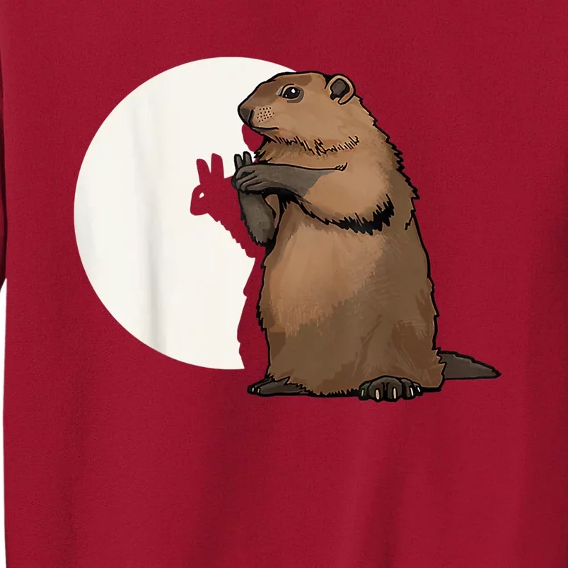 Groundhog Whisperer Tee Funny Team Shadow Crew Groundhog Day Tall Sweatshirt