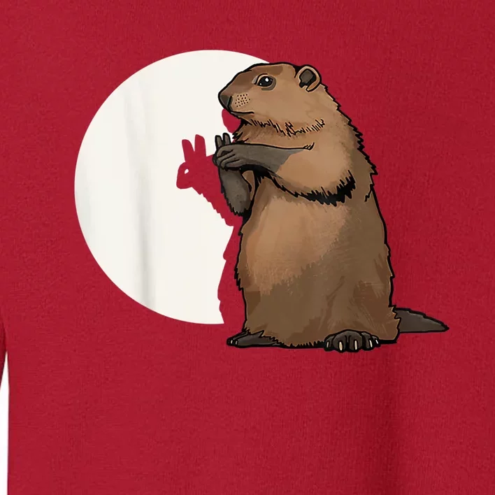 Groundhog Whisperer Tee Funny Team Shadow Crew Groundhog Day Toddler Sweatshirt