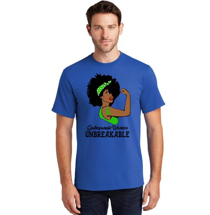 Gastroparesis Warrior Unbreakable Strong Arm Strength Gift Tall T-Shirt