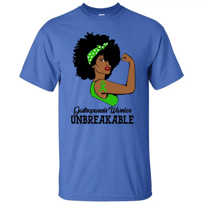 Gastroparesis Warrior Unbreakable Strong Arm Strength Gift Tall T-Shirt