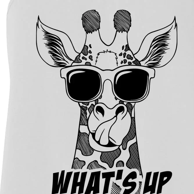 Giraffe WhatS Up Women's Racerback Tank