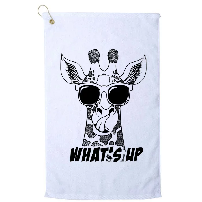 Giraffe WhatS Up Platinum Collection Golf Towel