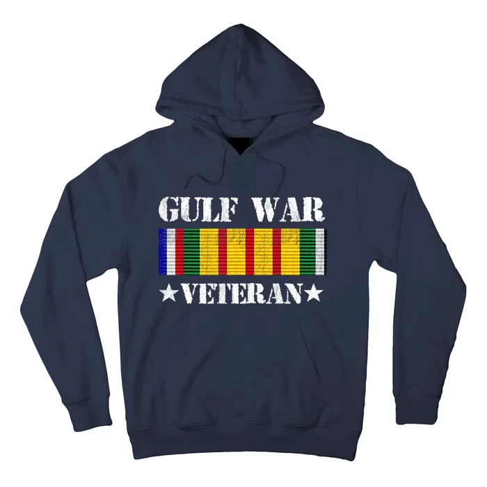 Gulf War Veteran Pride Persian Gulf Service Ribbon Hoodie