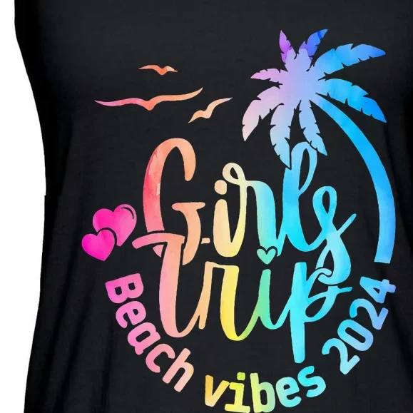 Girl Weekend Women Girl Trip Beach Ladies Essential Flowy Tank