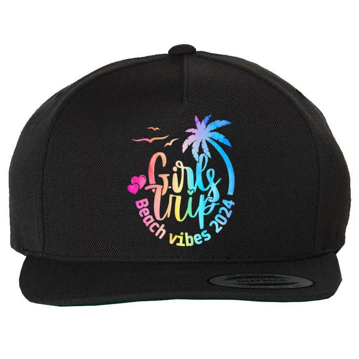 Girl Weekend Women Girl Trip Beach Wool Snapback Cap