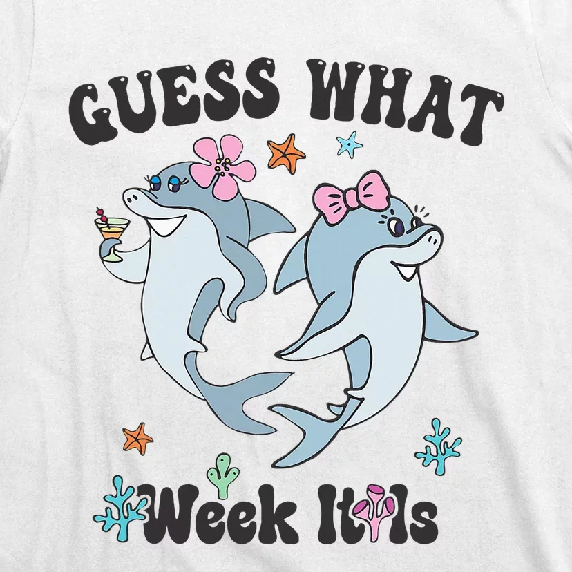 Guess What Week It Is Cute Shark Funny T-Shirt