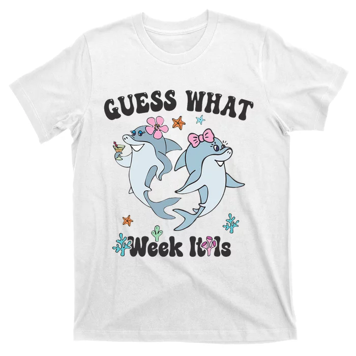 Guess What Week It Is Cute Shark Funny T-Shirt