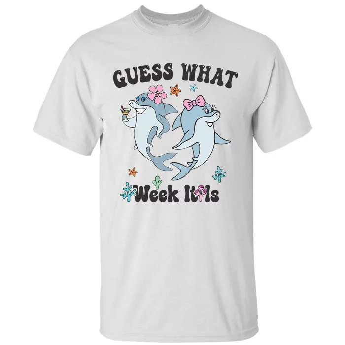 Guess What Week It Is Cute Shark Funny Tall T-Shirt