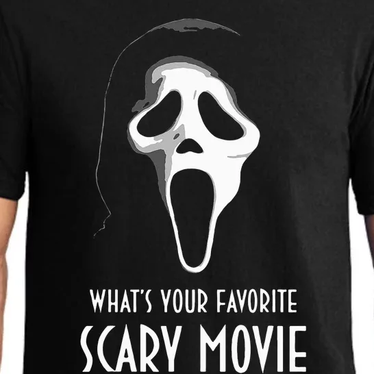 Ghostface Whats Your Favorite Scary Movie Halloween Pajama Set